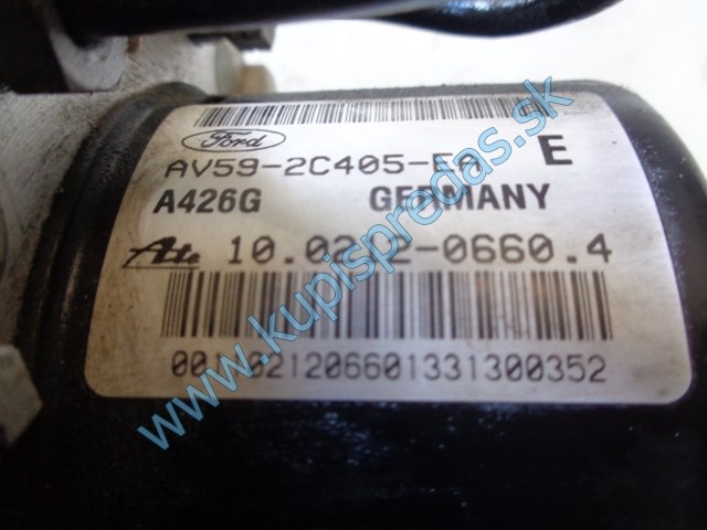 abs pumpa na ford fiestu mk7 1,6tdci, AV59-2C405-EA